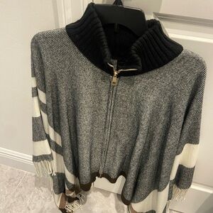 Sweater poncho
